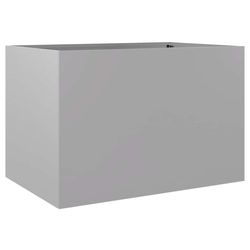 vidaXL Plantekasse sølv 62x47x46 cm galvanisert stål