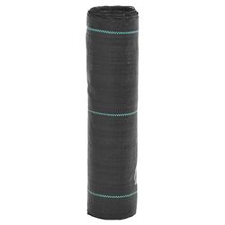 vidaXL Ugressmembran svart 0,5x100 m PP