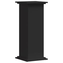 vidaXL Plantestativ svart 33x33x80 cm konstruert tre