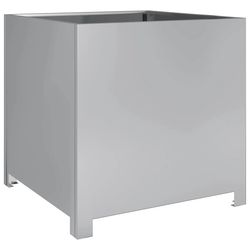 vidaXL plantekrukke 50x50x50 cm galvaniseret stål
