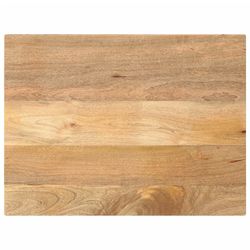 vidaXL Bordplate 90x70x2,5 cm rektangulær heltre mango