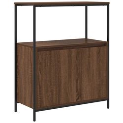 vidaXL Baderomsskap med hyller brun eik 76,5x35x95 cm