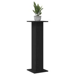vidaXL Planteholder 2 pcs Sort eg 30 x 30 x 95 cm Konstrueret træ