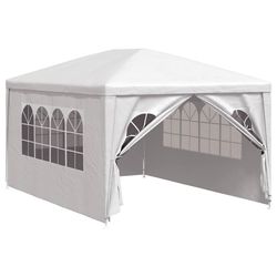 vidaXL Partytält 3x4 m vit