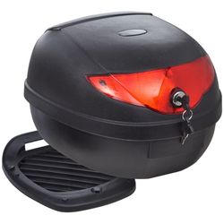 vidaXL Toppbox för motorcykel, 36 L, rymmer 1 MC-hjälm