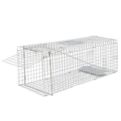 vidaXL Galvanisert levende felle 80 cm