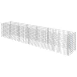 vidaXL Gabion høybed galvanisert stål 540x90x100 cm