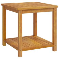 vidaXL sidebord 45 x 45 x 45 cm massivt akacietræ