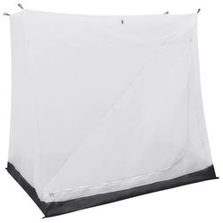 vidaXL Universellt innertält grå 200x135x175 cm