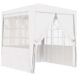 vidaXL Markise Hvit 3,5 x 2,5 m Metall