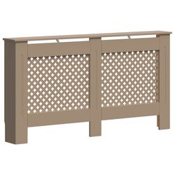 vidaXL Elementskydd 152x19x81,5 cm MDF