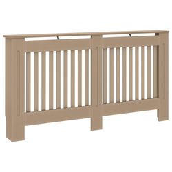 vidaXL Elementskydd 152x19x81,5 cm MDF