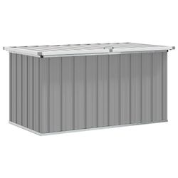 vidaXL Putekasse grå 129x67x65 cm