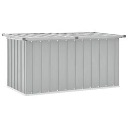 vidaXL Dynbox grå 129x67x65 cm
