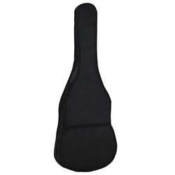 vidaXL Gitarveske for 4/4 klassisk gitar svart 100x37 cm stoff