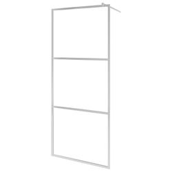 vidaXL Dusjvegg med klart ESG-glass 80x195 cm