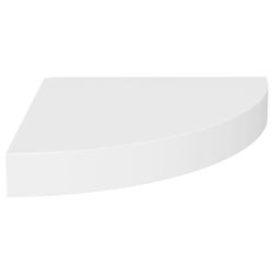 vidaXL Flytende vegghylle hvit 25x25x3,8 cm MDF