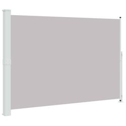 vidaXL Uttrekkbar sidemarkise 200x300 cm grå