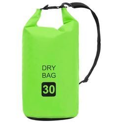 vidaXL Tørrsekk grønn 30 L PVC