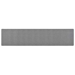vidaXL Teppeløper mørkegrå 50x250 cm