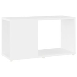 vidaXL TV-benk hvit 60x24x32 cm sponplate