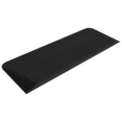 vidaXL Tröskelramp 110x41x5 cm gummi