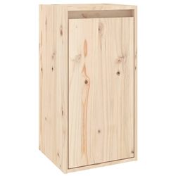 vidaXL Väggskåp 30x30x60 cm massiv furu