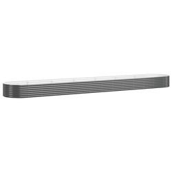 vidaXL Høybed galvanisert stål 544x100x36 cm antrasitt