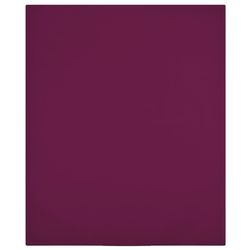 vidaXL Jerseylaken vinrød 180x200 cm bomull