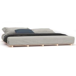 vidaXL Sengeramme 180x200 cm heltre furu