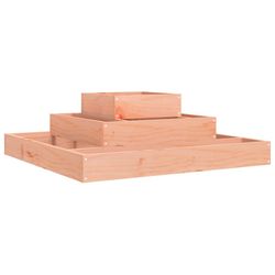 vidaXL plantekasse 80x80x27 cm massivt douglasgran