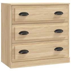 vidaXL Skänk sonoma-ek 70x35,5x67,5 cm konstruerat trä