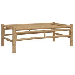 vidaXL havebord 100x55x33 cm bambus