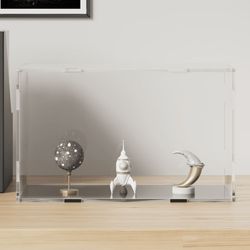 vidaXL Utstillingsboks gjennomsiktig 31x17x19 cm akryl