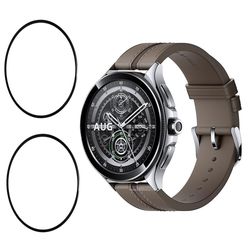 2 stk / pakke Xiaomi Watch 2 Pro skjermbeskytter med høy gjennomsiktighet fleksibel skjermfilm