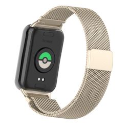 Xiaomi Smart Band 8 Pro Magnetisk bånd rustfritt stål Milanese klokkerem med kontakt - Stjernelys