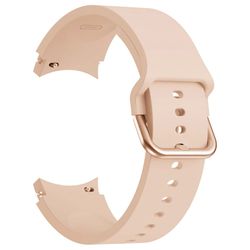 KALEBOL Samsung Galaxy Watch4 / Watch 5 / Watch6 Silikone Watch Bands Vandtæt blød rem - Lyserød