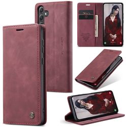 CaseMe vintage Samsung Galaxy A35 fodral - Röd