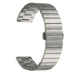 Rustfri stålrem Xiaomi Watch S1 / S1 Active udskiftningsurrem med spænde - Farve På Titaniumlegering