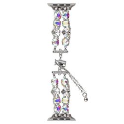 Apple Watch Series 9 8 7 41mm / 6 5 4 SE (2023) SE (2022) SE 40mm / 3 2 1 38mm Jewelry Wristband Rhinestone Bracelet - Laser
