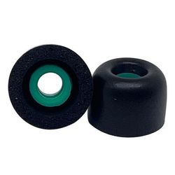 1 par hukommelsesskum-ørepropper Sony WF-1000XM4, skridsikre udskiftningsørepropper - Sort / Størrelse: M