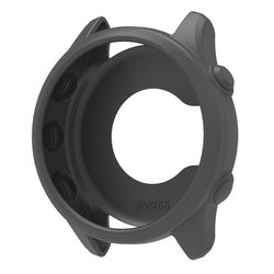 Garmin Forerunner 255 Watch Case Drop-Resistant Silicone Smartwatch Cover - Grå