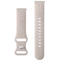 Carven Pattern Silicone Wrist Strap Universal Smart Bracelet Band 20mm - Stjernelys