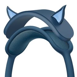 AirPods Max Silikonehovedbøjle Cover Elf Ear Design Hovedtelefoner Tilbehør - Blå
