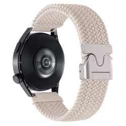 20 mm universal håndledsrem faldskærmsspænde nylon flettet smart urrem - Stjernelys