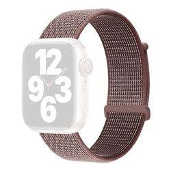 KALEBOL Nylon Watch Band Apple Watch Series 10 42mm Håndledsrem - Røgfarvet Lilla
