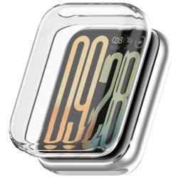 Xiaomi Smart Band 9 Pro Watch Case All-Around fleksibelt galvaniseringsbeskyttelsesdæksel - Transparent