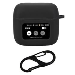JBL Tour Pro 3 Bluetooth-hörlurar Fodral Mjukt silikonskydd med spänne - Svart