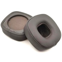 1 par hovedtelefon-ørepuder Marshall Major IV Protein Leather Replacement Cushions Earcups - Brun