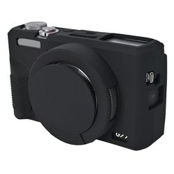 Canon G7 X Mark III Protective Case Dust-Proof Silicone Camera Cover - Black